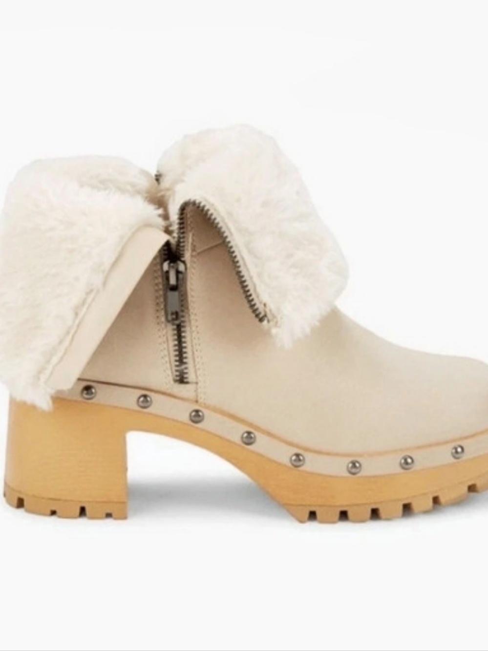MIA Sulli Boots Fur-Lined Ankle Boots US 7M Like New